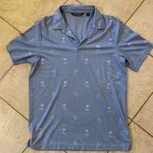 Travis Mathew golf polo. Size Large